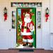 Riguas Creative Dog Xmas Tree Gift Background Decor Christmas Door Curtain Banner Outdoor Photo Christmas Hanging Cloth Hanging Blanket