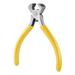 1Pc Stainless Steel Nut Plier Practical Nut Peanut Pine Nut Sheller (Yellow)