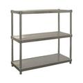 N184848-3 Complete 3 Tier Shelving Units 48 x 18 x 48 in.