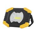 LED COB Flood Light 1pc LED COB Flood Lights Portable Waterproof Camping Light Outdoor Highlight (Black + Yellow)