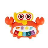 FRCOLOR Baby Musical Piano Toy Cartoon Design Musical Toy Early Educational Musical Baby Plaything