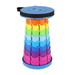 Rainbow Camping Folding Chair Telescopic Stool