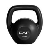 CAP Barbell 15 lb Vinyl Kettlebell Body Trainer Black