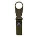 Yucurem Portable Outdoor Hiking Nylon Webbing Bottle Holder Buckle Clip(Army Green)