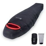 QEZER Down Sleeping Bag for Adults 0 Â°F Winter Sleeping Bag for Cold Weather Camping Outdoor