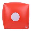 Portable Inflatable Dice Large Inflatable Dice Fun Inflatable Dice Toy for Indoor Outdoor Lawn Game Pool Party Board Game[Red]