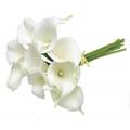 MDR Trading AI-FL3936CRW-Q01 White Calla Lily Bouquet Artificial Flower