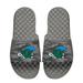 Youth ISlide Gray Tulane Green Wave Camo Slide Sandals