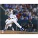 Jose Leclerc Texas Rangers Autographed 2023 World Series Champions 16" x 20" Pitching Photograph