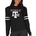 Women's Concepts Sport Black Texas A&M Aggies Marathon Lightweight Lounge Pullover Hoodie