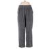 Lands' End Casual Pants - High Rise: Gray Bottoms - Women's Size Medium Petite