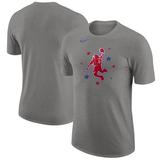 Men's Nike Charcoal Houston Rockets 2023/24 City Edition Essential Warmup T-Shirt