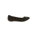 REPORT Flats: Slip-on Chunky Heel Casual Brown Shoes - Women's Size 8 - Round Toe