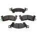 1987-1988 Chevrolet V10 Suburban Front Brake Pad Set - Raybestos