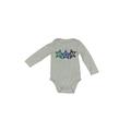 Baby Gap Long Sleeve Onesie: Gray Bottoms - Size 12-18 Month