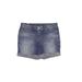 LC Lauren Conrad Denim Shorts: Blue Bottoms - Women's Size 8