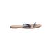 Steve Madden Sandals: Blue Solid Shoes - Women's Size 9 1/2 - Open Toe