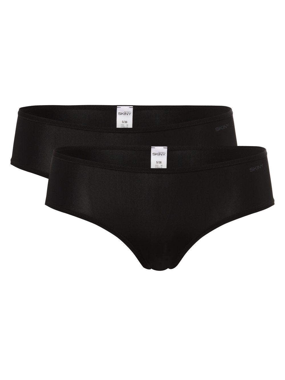 SKINY Panties im 2er-Pack Damen schwarz, 42 Image