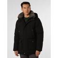 Andrew James Parka Herren schwarz, 54