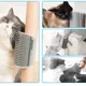 Cat Brush Comb Cat Toy with Catnip Cat Wall Brush Corner Cat Massage Self Groomer Comb Cat Rub The