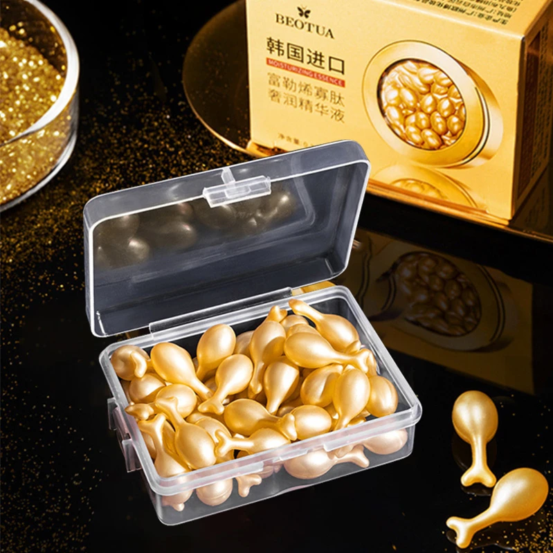 20/50Pcs Kollagen Gesichtspflege Kapseln Serum Spot Akne Falten-entferner Straffende Bleaching Hyaluronsäure Essenz Koreanische Hautpflege Image