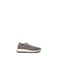 TODS Sneaker uomo grigia in suede