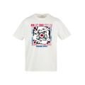 Kurzarmshirt UPSCALE BY MISTER TEE "Herren Red Hot Chilli Peppers Oversize Tee" Gr. 5XL, weiß (white) Herren Shirts T-Shirts