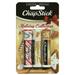 Chapstick Holiday Collection Limited Edition - Pumpkin Pie Sugar Cookie Candy Cane 3 Count .15 Oz