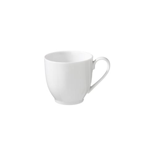 METRO Professional Kaffeetasse Fine Dining, Porzellan, 200 ml, weiß, 6 Stück