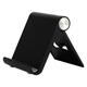 Cell Phone Stand for Desk Foldable Cell Phone Holder Mobile Phone Dock Multi-Angle Universal Adjustable Tablet Holder Compatible with Most Cell Phone and Tablet black