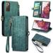 Samsung Galaxy S20 FE 4G/5G Case Durable PU Leather Wallet Cover Snap Buckle Flip Strap Card Holder Case for Samsung Galaxy S20 FE 4G/5G