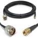 Proxicast 15 ft SMA Male to N Male Premium 240 Series Low-Loss Coax Cable (50 Ohm) for 4G LTE 5G Modems/Routers Ham