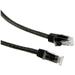 Monoprice Cat6 Ethernet Patch Cable - 2 Feet - Black (12-Pack) Snagless RJ45 550MHz UTP Pure Bare Copper Wire 24AWG