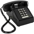 Home Intuition Clic Corded Phone for Impaired Telephone for Seniors with Extra Loud Ringer Black