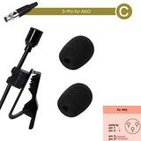 GYZEE Omnidirectional Lavalier Lapel Clip Mic 3.5Mm 3Pin 4-Pin Xlr For Wireless System(C(For AKG))