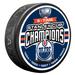 Edmonton Oilers Five-Time Stanley Cup Champions Puck