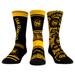 Unisex Rock Em Socks Golden State Warriors 2023/24 City Edition Three-Pack Crew Set