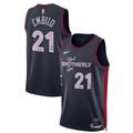 Unisex Nike Joel Embiid Navy Philadelphia 76ers 2023/24 Swingman Jersey - City Edition