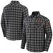 Men's NFL x Darius Rucker Collection by Fanatics Gray Cincinnati Bengals Flannel Long Sleeve Button-Up Shirt