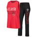 Women's Concepts Sport Black/Red Atlanta Falcons Muscle Tank Top & Pants Lounge Set