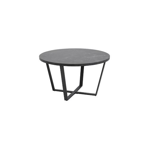 Amst Couchtisch Marmor print schwarz.