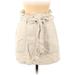 Free People Denim Skirt: Ivory Bottoms - Women's Size 6