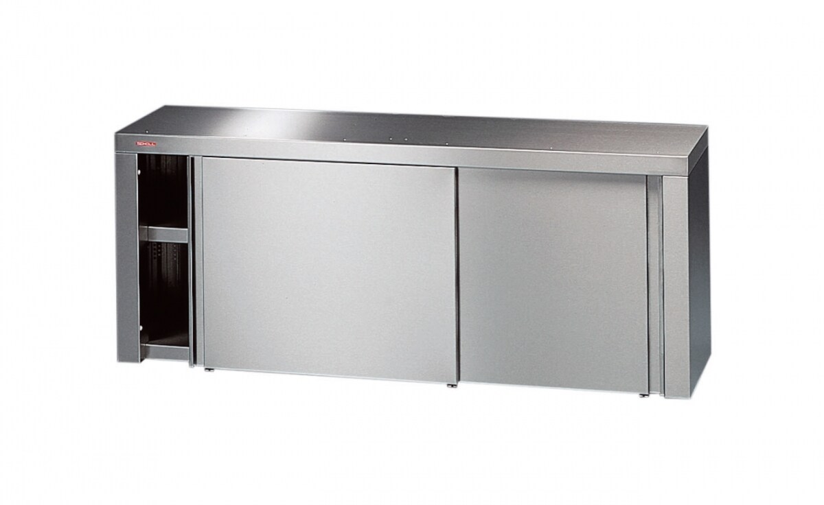 Scholl Wandhängeschrank, mit Schiebetüren, Tiefe: 400 mm, Höhe: 600 mm, Länge: 2500 mm, Modellnr. 88250 Image