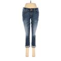 Arizona Jean Company Jeans - Mid/Reg Rise: Blue Bottoms - Women's Size 9 - Sandwash