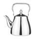 WUHE Stovetop kettles Special Kettle For Stove Stainless Steel Silver Kettle Gooseneck Kettle Teapot (1.2L /40.5OZ, 1.5L /50.7OZ, 2L /67.6OZ) Teapots kettles (Size : 1.5L (50.7OZ))