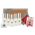 AETN Creations Explore the World of Fragrance with Jo Malone's Exquisite Cologne Collection 5x9ml of Signature Scents with AETN Christmas Card and Candy Cane