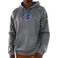 Majestic Buffalo Bills NFL Armor 3" Men's Pullover Hooded Sweatshirt - Gray