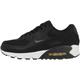 NIKE Air Max 90 Mens Running Trainers FN8005 Sneakers Shoes (UK 10 US 11 EU 45, Black Anthracite Opti Yellow 002)