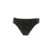 Kenneth Cole New York Swimsuit Bottoms: Black Print Swimwear - Women's Size Medium