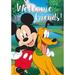 Back Yard Glory Disney Mickey & Pluto Welcome Friends Garden Flag, 12.5" x 18", Officially Licensed Disney Product, Flag Stand Sold Separately | Wayfair